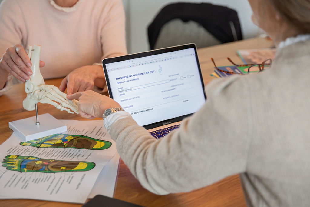 Reflexzonetherapie in de praktijk
